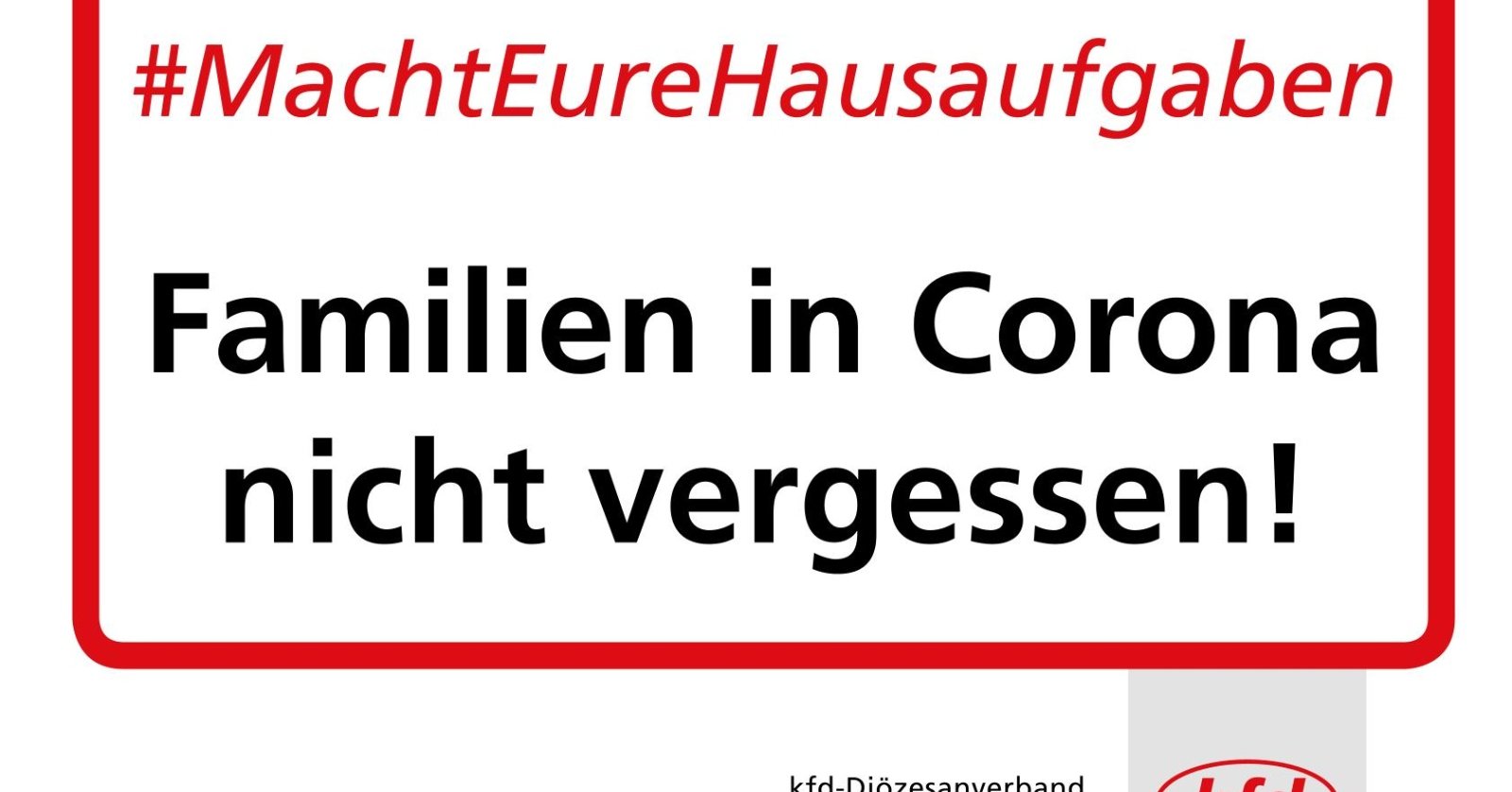 Familien In Corona Nicht Vergessen