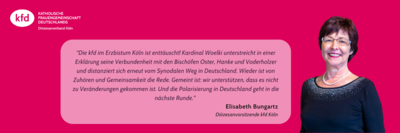 Header Statement_Elisabeth Bungartz Weltsynode Woelki