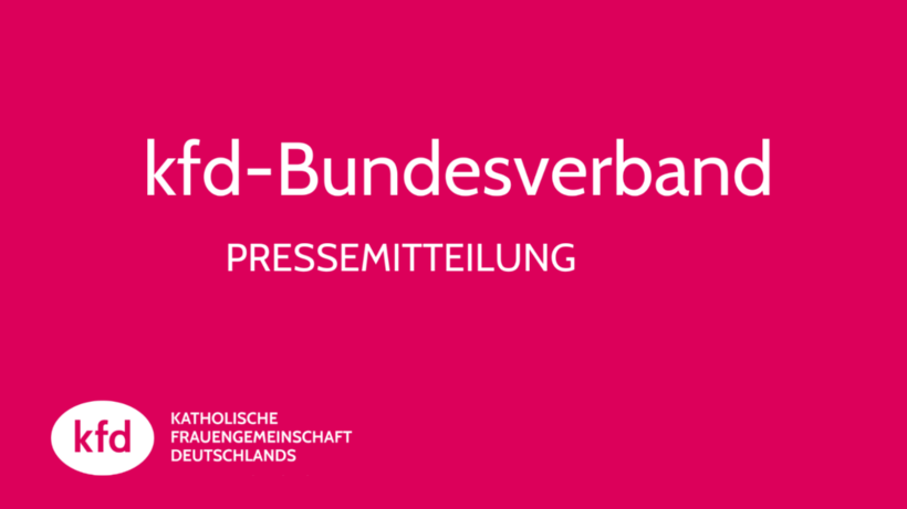 Pressemitteilung kfd Bundesverband